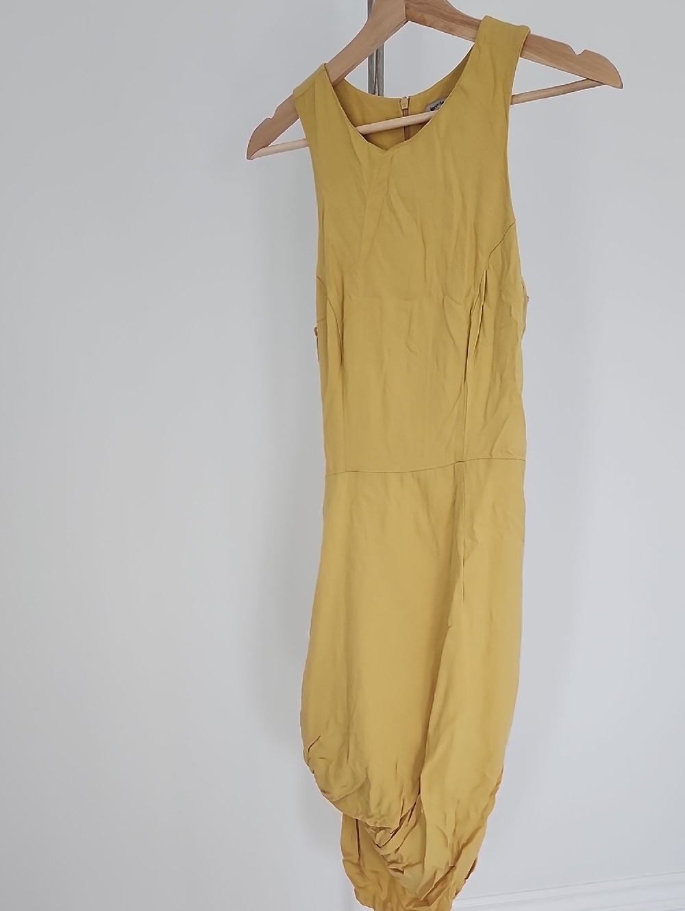 Jennifer Glasgow Sleveless Mustard Yellow Women’s Dress